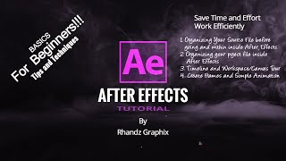 Organizing Files in After Effects Tutorial