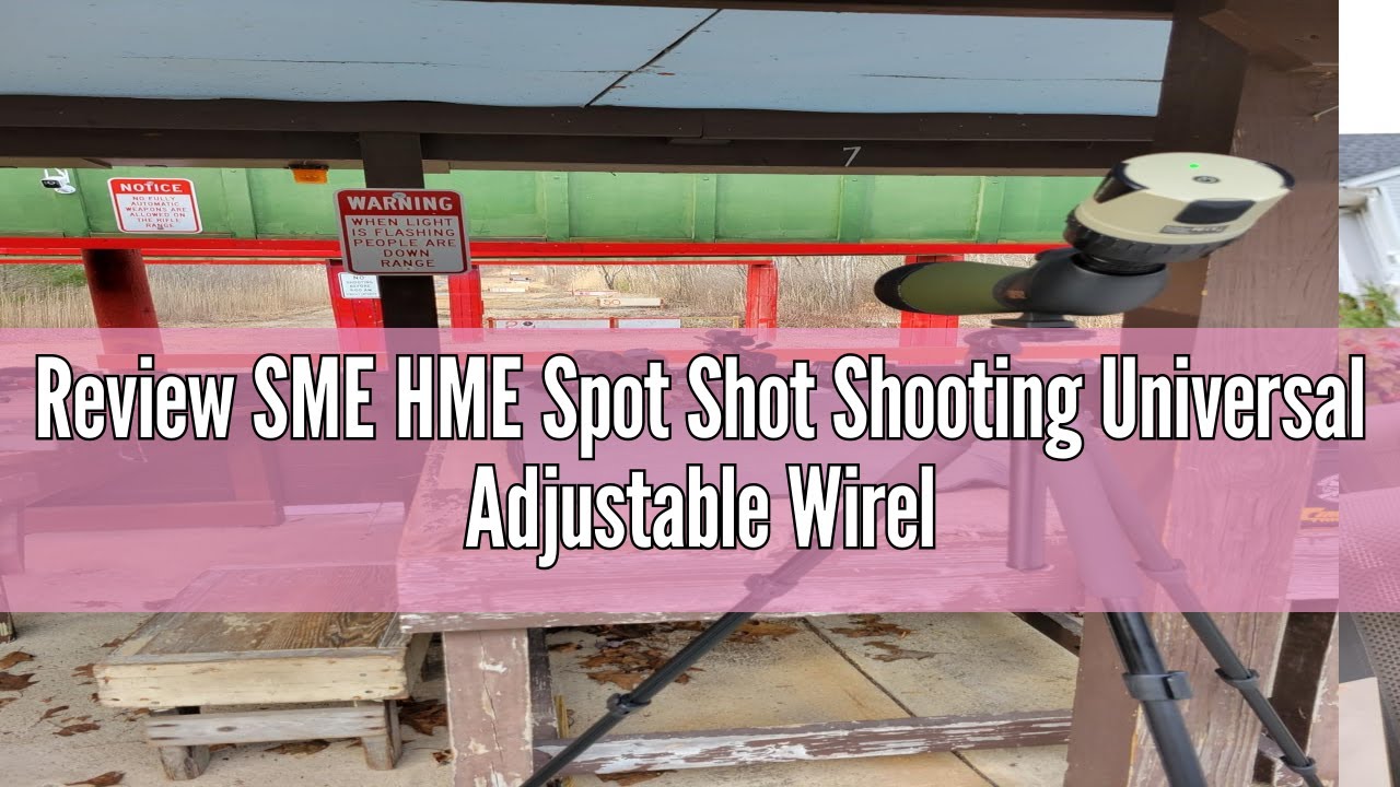 Telecamera SME Spot Shot Per Cannocchiali - Wi-Fi Live Streaming HD Per Caccia E Birdwatching