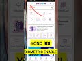 YONO SBI Biometric Enable Yono Sbi Fingerprint Login Sbi Yono Fingerprint Activation Yonosbi
