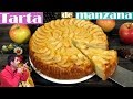 TARTA de MANZANA MUY FÁCIL Y DELICOSA 😍🍏😋 GENIAL TORTA o PASTEL. Receta # 453