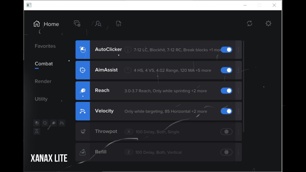 👑ZIBLACKING CLIENT LEAK👑XANAX CLIENT ###(Autoclicker,AimAssist,Reach,Velocity)
