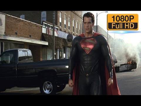 Çelik Adam | Superman ve İki Kriptonlu Dövüşü (2_2) | HD