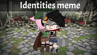 Identities meme |Gacha| My Main Au {Read Desc and Pin} Piggy