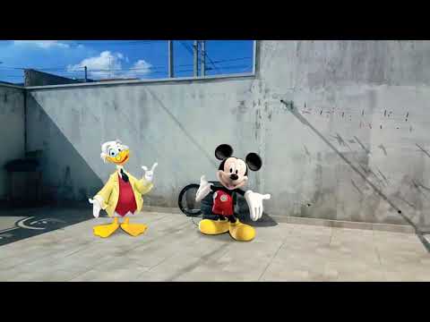 a casa do mickey mouse feliz aniversário