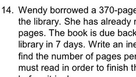 7A Module 4 Study Guide Problem 14