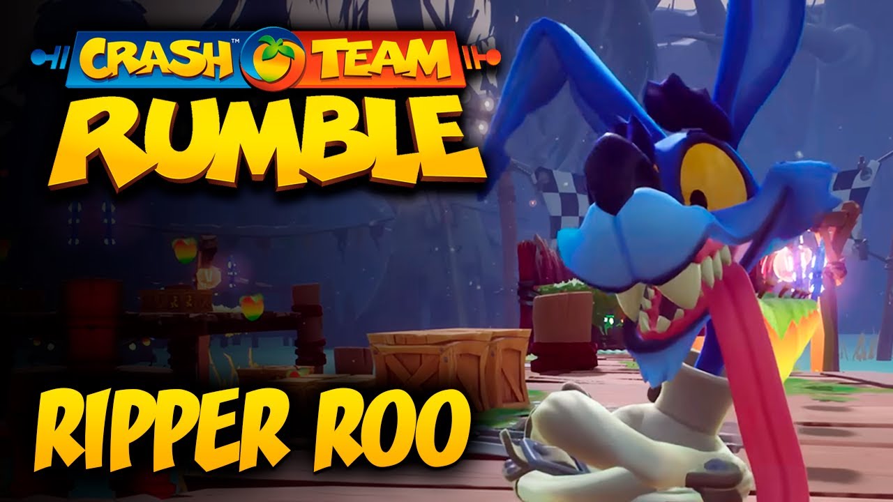 ¡Nuevo Personaje! Ripper Roo D Crash Team Rumble Online YouTube