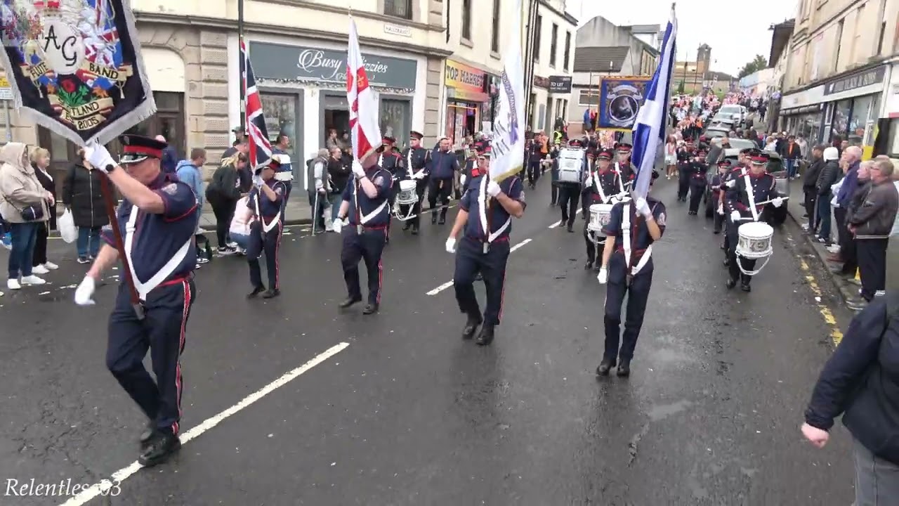 Airdrie Grenadiers (No.3) @ Airdrie Morning District Parade (Central Scottish 12th) ~ 05/07/25 (4K)