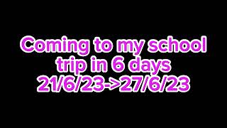 Trip in 6 days (518,400 seconds) Net Worth