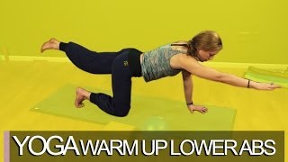 Yoga Heart Center and Lower Abs Warm Up