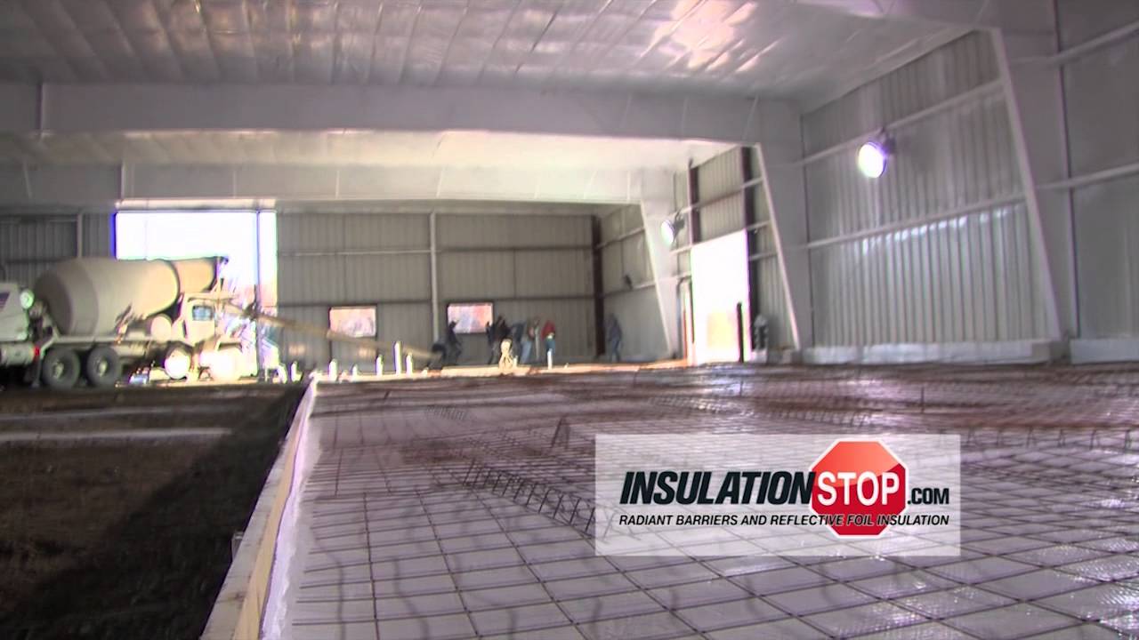 Insulation for Under Concrete Slab - InfraStop® Concrete 