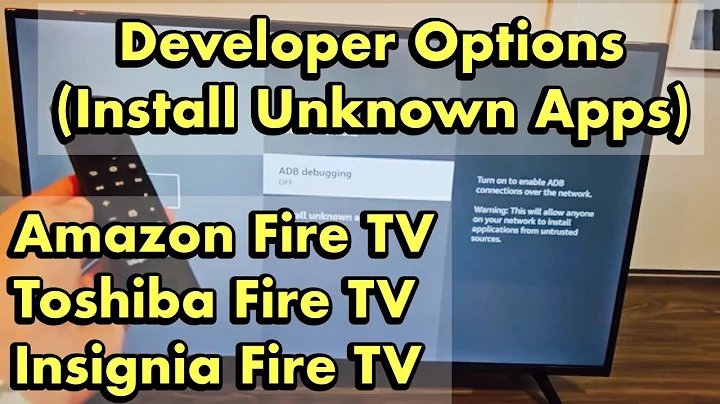 Amazon Fire TV's: Locate Developer Options | Install Unknown Apps / ADB Debugging