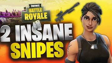 2 Insane Snipes 1 Minute Apart | Fortnite