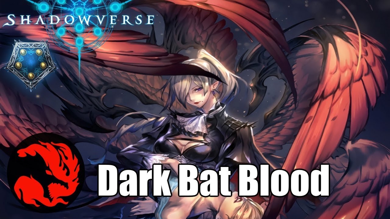 [Shadowverse] Crumsion Top 3 - Dark Bat BloodCraft Deck Gameplay