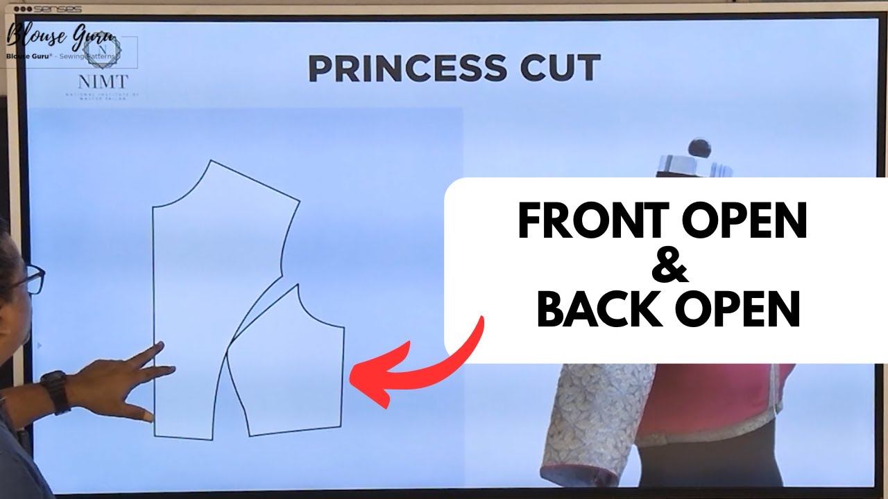 Front Open & Back Open Cutting Explained | BlouseGuru
