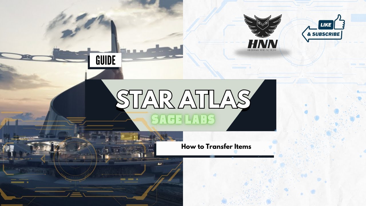 How To Transfer Items in Star Atlas (Labs)