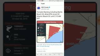 Myrtle Beach South Carolina Tornado October 20th 2019