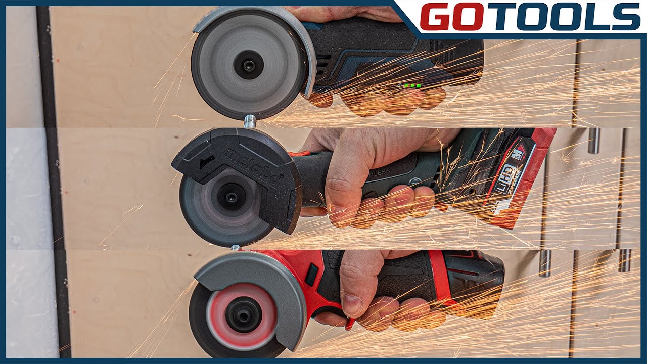 🔥 Die Alleskönner von Bosch, Metabo und Milwaukee | Der 12V Winkelschleifer Test | inkl. Verlosung