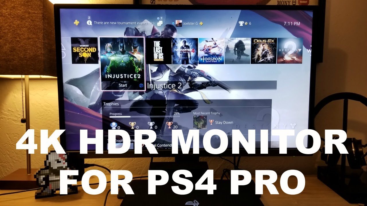 The Best Monitor for the PS4 PRO.? BenQ - YouTube