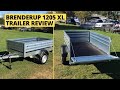 Brenderup 1205 xl trailer full review