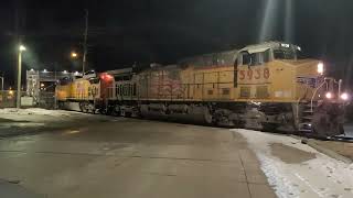 Union Pacific Pulling Second Cut of Empties out of Edgewater 2-18-2023