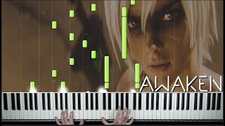 AWAKEN「Season 2019」League of Legends - Piano Cover 🎹 chords