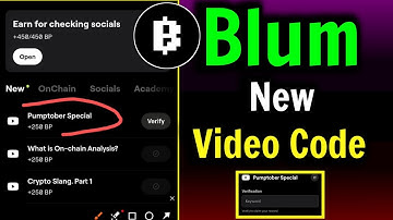 Pumptober Special Blum Video Verification Code | Blum Today Video Keyword Code Pumptober Special