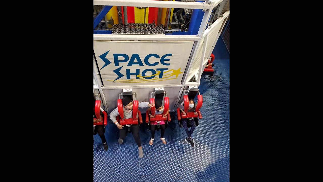 Space Shot ride at West Edmonton Mall - YouTube