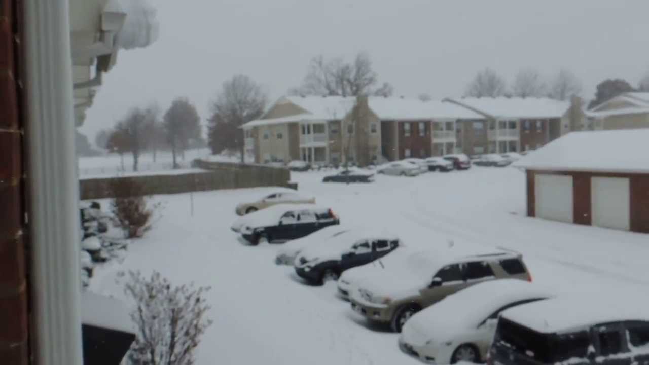 Snow!! Snow!! Rogers,AR YouTube