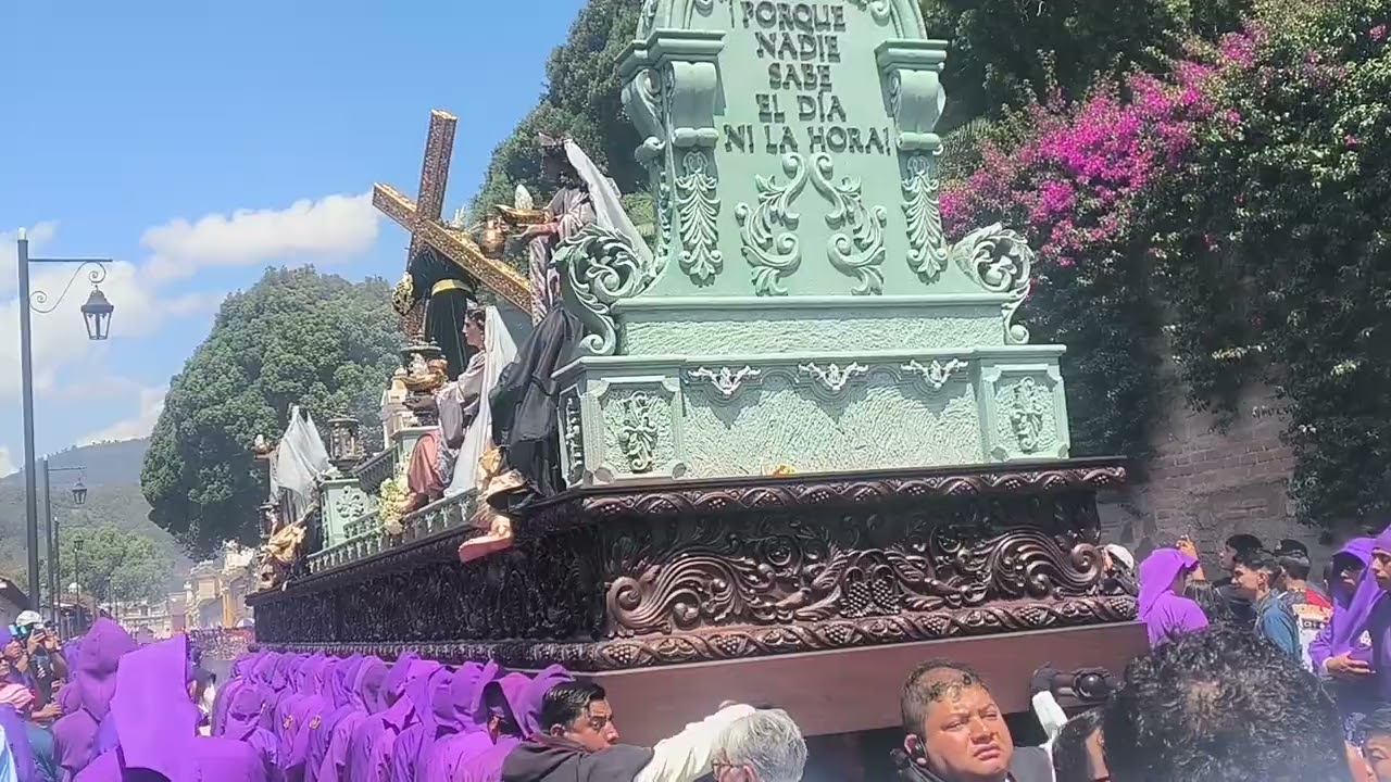 SEÑOR DE ESQUIPULAS (campanas)| Jesús de la salvación | antigua Guatemala| semana santa 2026 