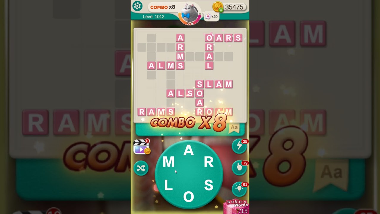 WORD VILLAS level 1012