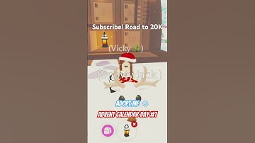 Opening Adopt Me Advent Calendar Day 1(Its Cxco Twins) #adoptme