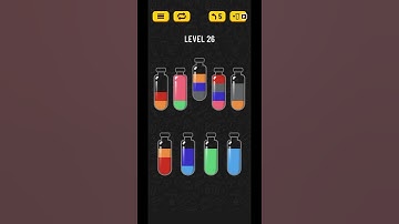Soda Sort Puzzle Level 26 | Soda Sort Puzzle 26
