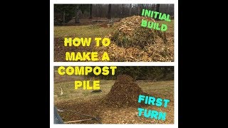 Step #2 How To Build A Compost Pile (18 Day Hot Composting Method)