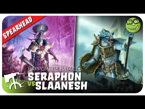 Warhammer AOS V4 - Spearhead : Seraphon vs Slaanesh