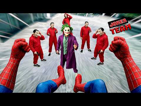 ALL STORIES Team SPIDER_MAN Bros Confrontation JOKER TEAM !!! ( POV ACTION )