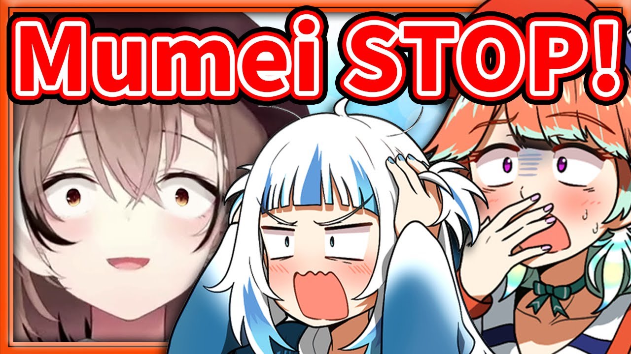 Mumei was TOO CURSED for Gura and Kiara 【HololiveEN】