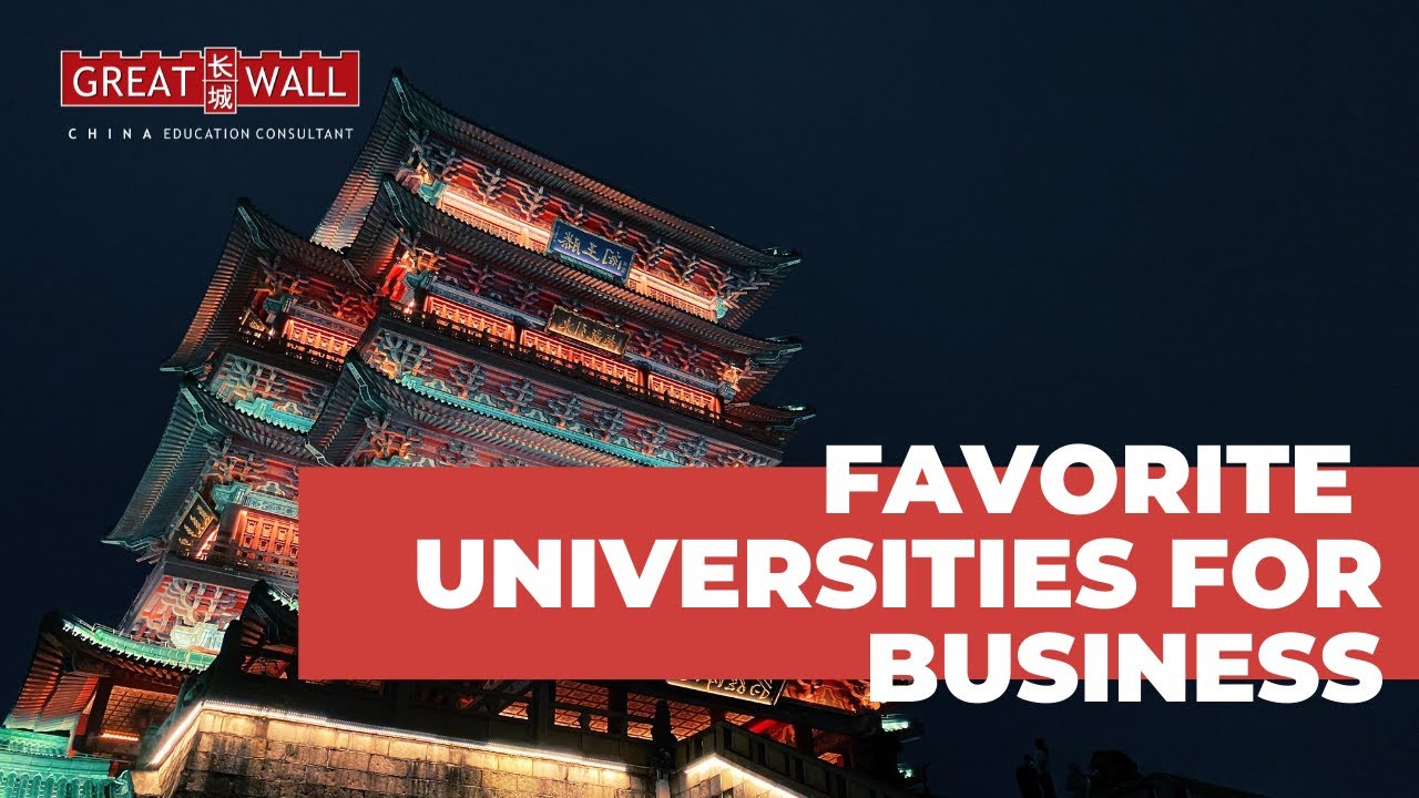 FAVORITE UNIVERSITIES TO STUDY BUSINESS