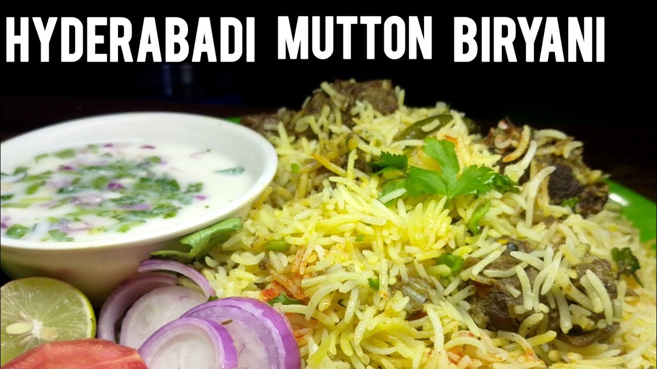 Mutton Biryani Recipe | Biryani Recipe | Hyderabadi Biryani Recipe | Easy And Flavourful