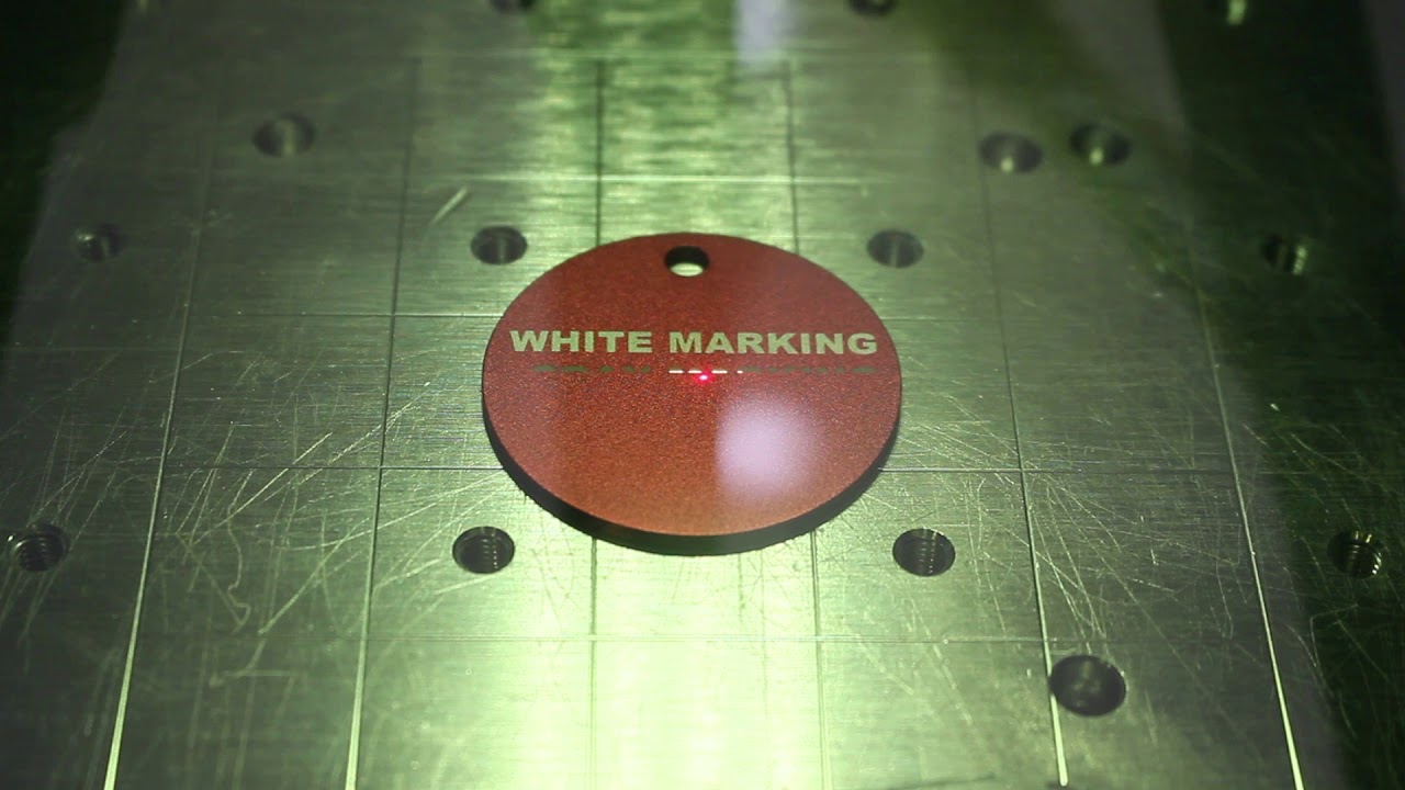 Engraving an aluminum pendant with the Ingraser