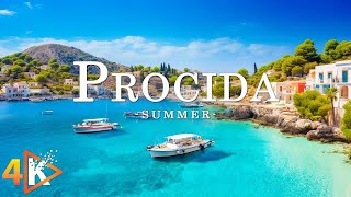 Procida 4K – Crystal Clear Waters & Breathtaking Sunsets from Marina Corricella & Chiaiolella Beach