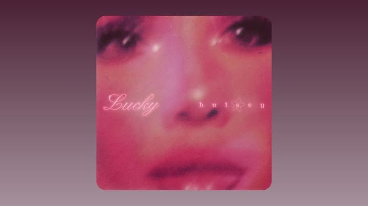 Halsey - Lucky (Audio)
