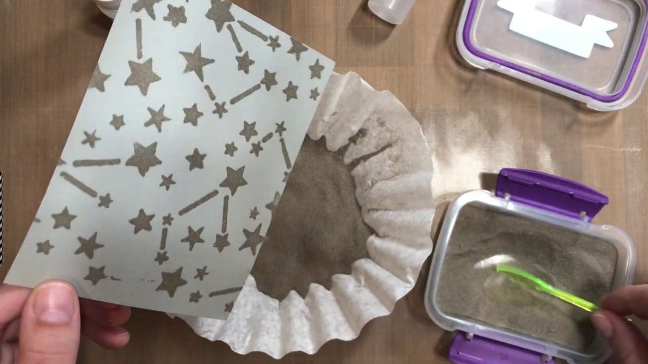 Stencils 101: Heat Embossing with Ranger Emboss Powder and Simon Hurley ...
