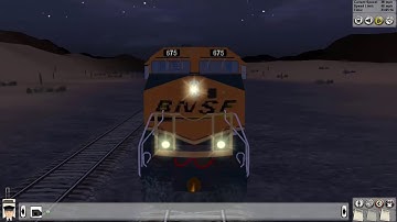 Bnsf Trailer Train On The UP Cima Sub