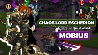 CHAOS LORD ESCHERION : MOBIUS 1 (AQW Story Mode : The 13 Lords of Chaos FULL WALKTHROUGH)