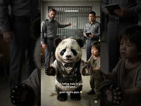 “He Saved a Lost Child… But Got Arrested 💔🐼” Emotional Story