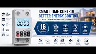16 Program Digital Timer Switch Setup & Programming | Full Guide Hindi