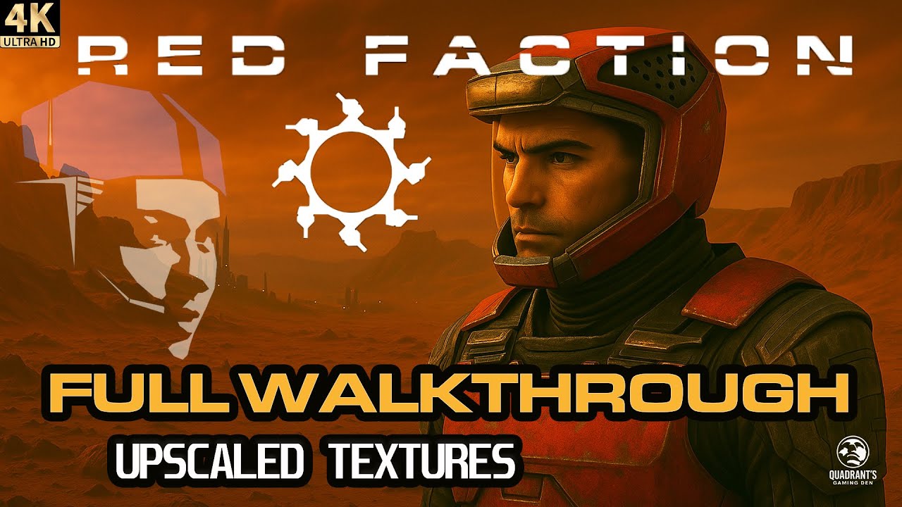 Red Faction (2001) [PC] – Full Walkthrough | 4K 60FPS | Upscaled Textures | No Commentary