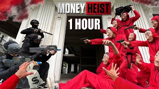 MONEY HEIST vs POLICE (BELLA CIAO REMIX) [1 hour] 1.0 || Epic Live Parkour POV Chase