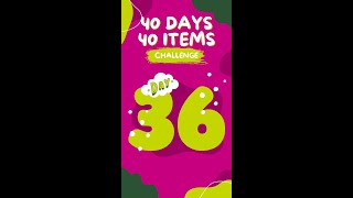 Day 36 - 40 Days 40 Items Challenge #declutteringtips #declutteringchallenge #declutteryourlife by The Declutter Hub 94 views 1 month ago 1 minute, 30 seconds