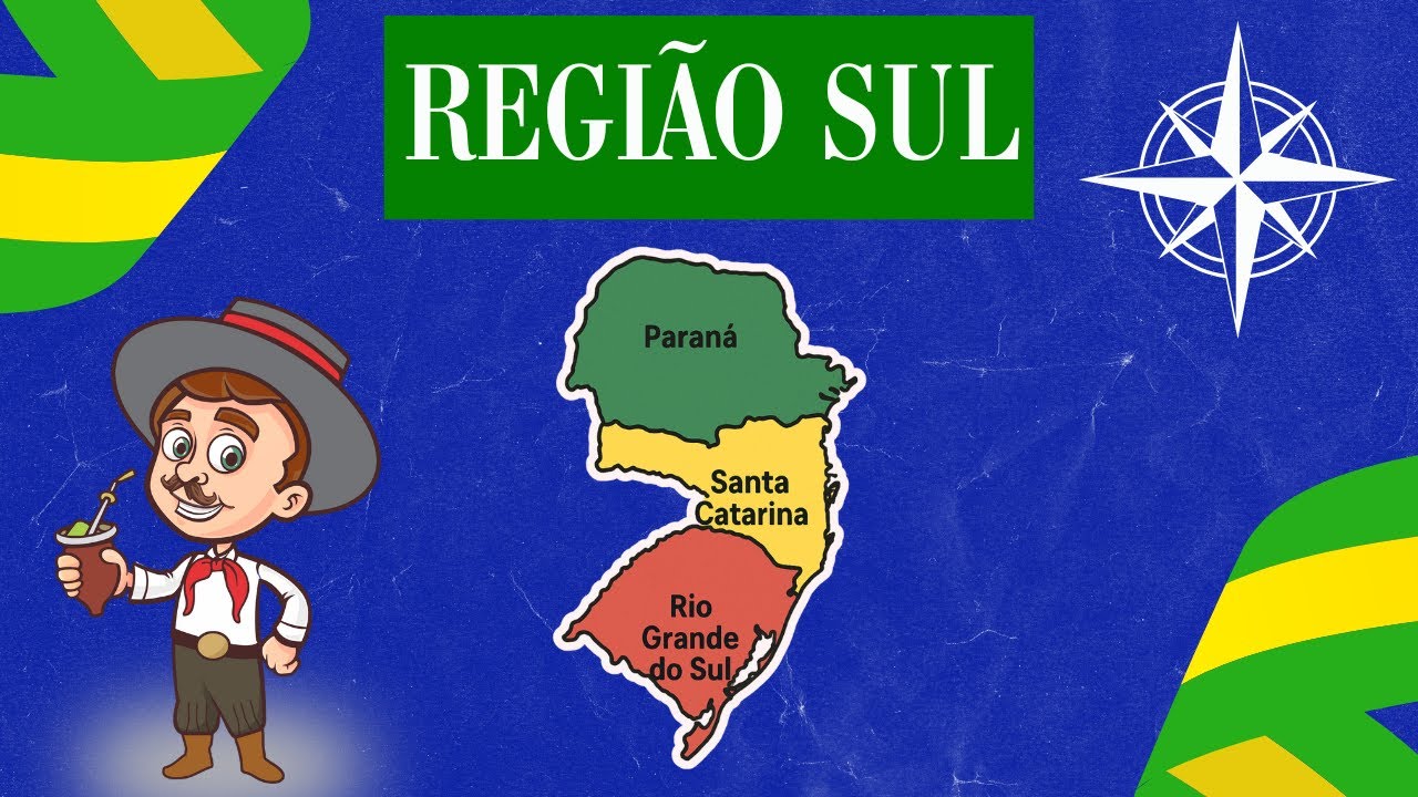 Região Sul do Brasil | Vídeo Educativo para Crianças
